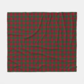 Grant Clan Tartan Scottish Pset Fleece Deken (Voorkant (Horizontaal))