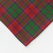 Grant Clan Tartan Scottish Pset Fleece Deken (Hoek)