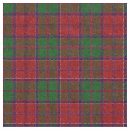 Grant Clan Tartan Scottish Pset Stof (Close Up)