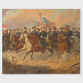 Grant en zijn generaals van Ole Peter Hansen Balli Cadeaupapier (Vlak)