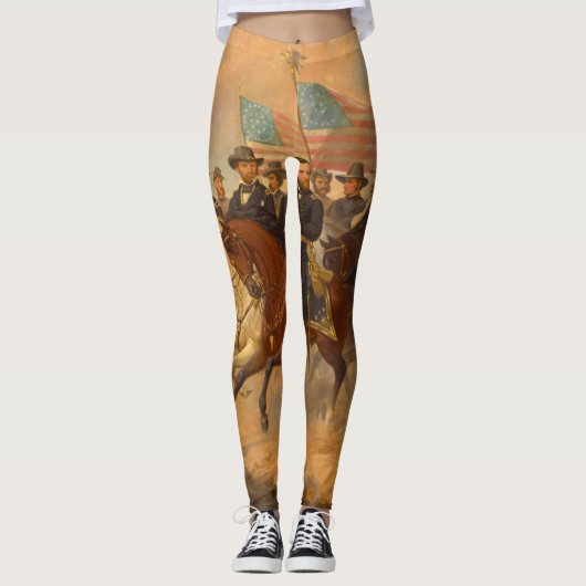 Grant en zijn generaals van Ole Peter Hansen Balli Leggings (Voorkant)