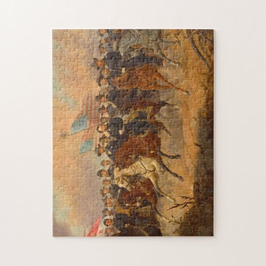 Grant en zijn generaals van Ole Peter Hansen Balli Legpuzzel (Verticaal)