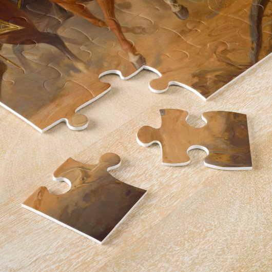 Grant en zijn generaals van Ole Peter Hansen Balli Legpuzzel (Zijkant)