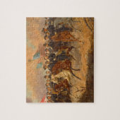 Grant en zijn generaals van Ole Peter Hansen Balli Legpuzzel (Verticaal)