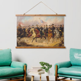 Grant en Zijn Generals Tapestry Hangend Wandkleed