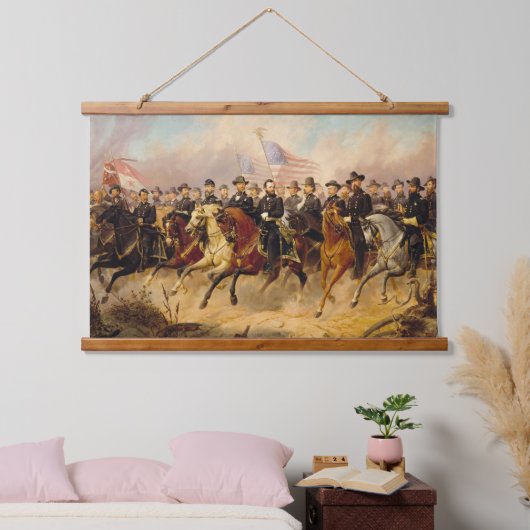 Grant en Zijn Generals Tapestry Hangend Wandkleed (Slaapkamer)