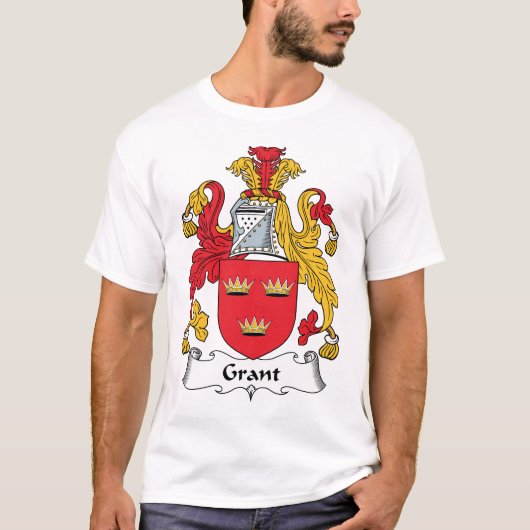 Grant Family Crest T-shirt (Voorkant)