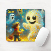 GRANT - Halloween geesten Muismat (Met muis)
