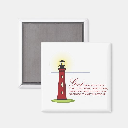 Grant Me Serenity Magneet (Voorkant / Achterkant)