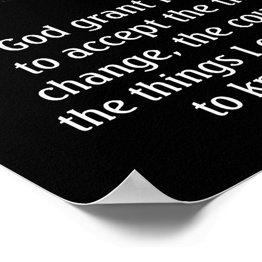 Grant Me Service - Prayer Art Print uit de service (Hoek)