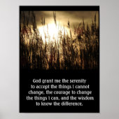Grant Me Service - Prayer Art Print uit de service (Voorkant)