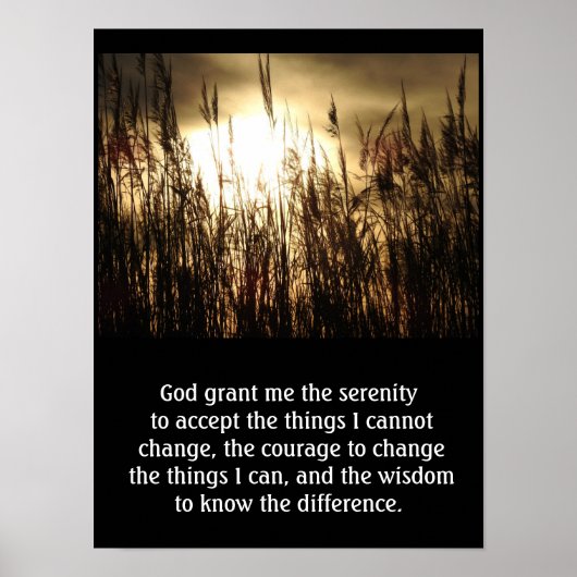 Grant Me Service - Prayer Art Print uit de service (Voorkant)