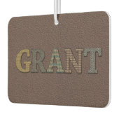 Grant Oxford Tweed Leather Design Luchtverfrisser (Links)