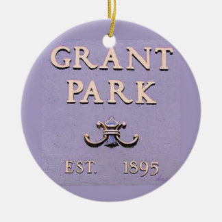 Grant Park, Atlanta, Merry kerst Y'all, Keramisch Ornament