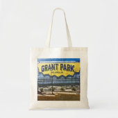 Grant Park, Atlanta, Welkom, Canvas tas (Voorkant)