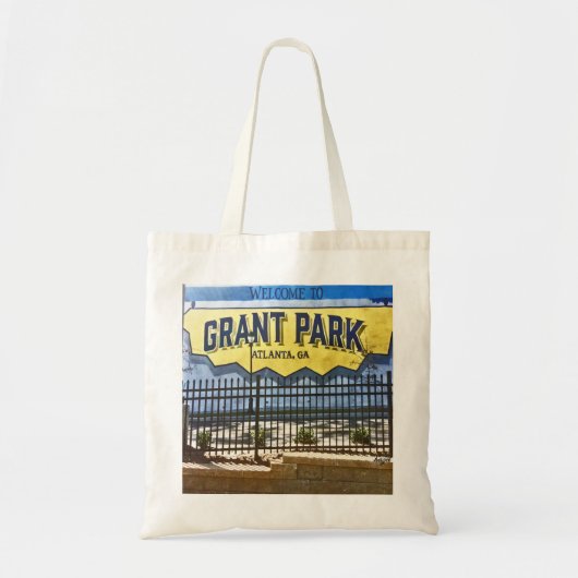 Grant Park, Atlanta, Welkom, Canvas tas (Voorkant)