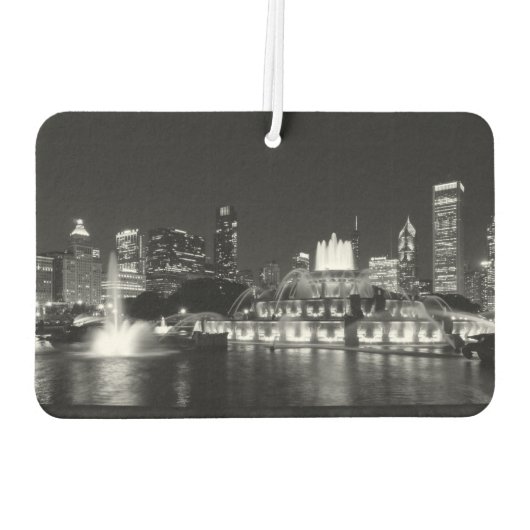 Grant Park Chicago Grayscale Luchtverfrisser (Achterkant)