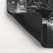 Grant Park Chicago Grayscale Muismat (Hoek)