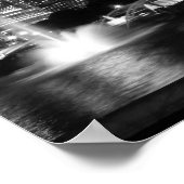 Grant Park Chicago Grayscale Poster (Hoek)