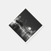 Grant Park Chicago Grayscale Servet (Hoek)