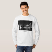 Grant Park Chicago Grayscale T-shirt (Voorkant volledig)