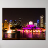 Grant Park Chicago Poster (Voorkant)