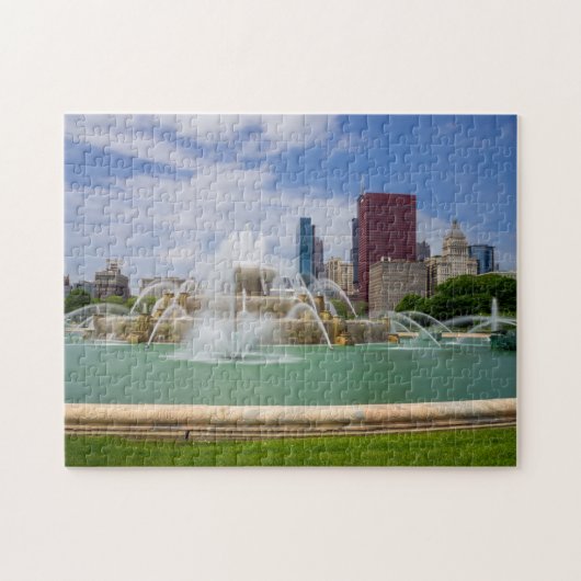 Grant Park City Uitzicht Legpuzzel (Horizontaal)