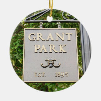 Grant Park, Grant Park Atlanta, Grant Park Keramisch Ornament