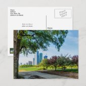 Grant Park Morning Walk Briefkaart (Voorkant / Achterkant)