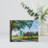 Grant Park Morning Walk Briefkaart (Staand voorkant)