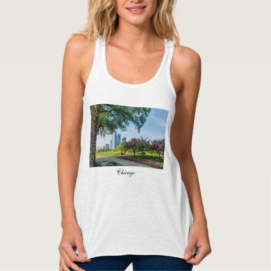 Grant Park Morning Walk Tanktop (Voorkant)
