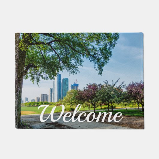 Grant Park Morning Walk Welkom Doormat Deurmat (Voorkant)