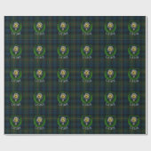 Grant Scottish Clan Tartan & Crest Cadeaupapier (Vlak)