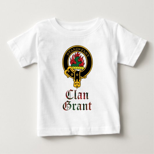 Grant scottish crest and tartan clan name (Voorkant)