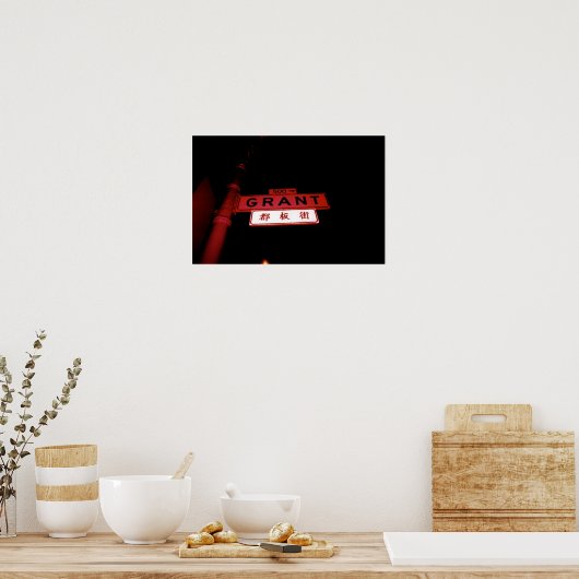 Grant Street Poster (Keuken)