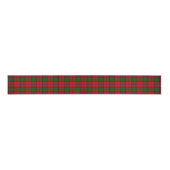 Grant tartan red green plaid grosgrain lint (Voorkant)