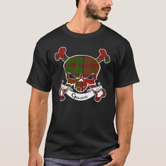 Grant Tartan Skull Shirt (Voorkant)