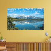 Grant Teton Mountains - Wilde plaatsen Fotografie Canvas Afdruk (Insitu (Woonkamer))