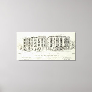Grant West side Sutter en Struik Canvas Afdruk
