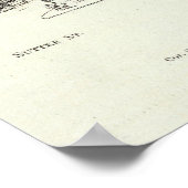 Grant West side Sutter en Struik Poster (Hoek)