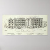 Grant West side Sutter en Struik Poster (Voorkant)