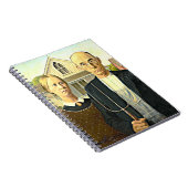 Grant Wood - American Gothic, Notitieboek (Rechterzijde)