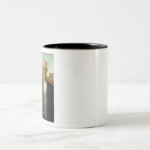 Grant Wood American Gothic Tweekleurige Koffiemok (Center)