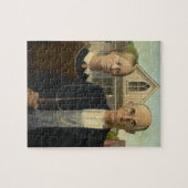 Grant Wood - Amerikaans Gothic Legpuzzel (Horizontaal)
