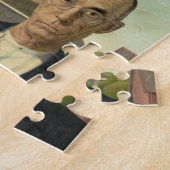 Grant Wood - Amerikaans Gothic Legpuzzel (Zijkant)