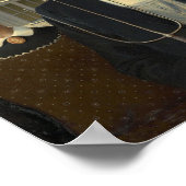 Grant Wood - Amerikaans Gothic Poster (Hoek)