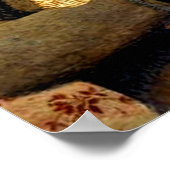 Grant Wood - Beoordeling, kunstschilderij Poster (Hoek)