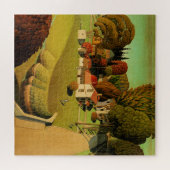 Grant Wood - De geboorteplaats van Herbert Hoover Legpuzzel (Horizontaal)