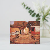 Grant Wood - De Paardenhandelaren Briefkaart (Staand voorkant)