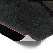 Grant Wood, dood op de Ridge Road, Poster (Hoek)